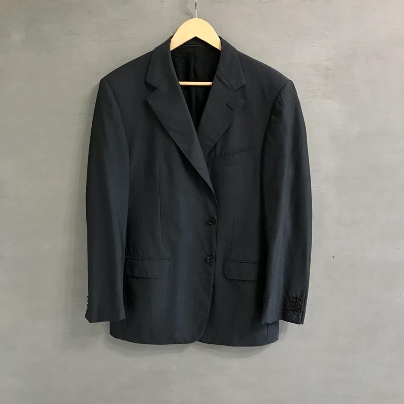 Herren Loewe Anzug Marineblau Wolle 40 /L / 48