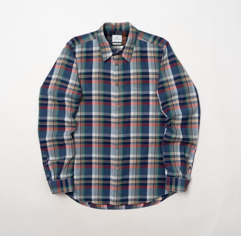 Homme Paul Smith Chemise Multicolore Coton 38 / M