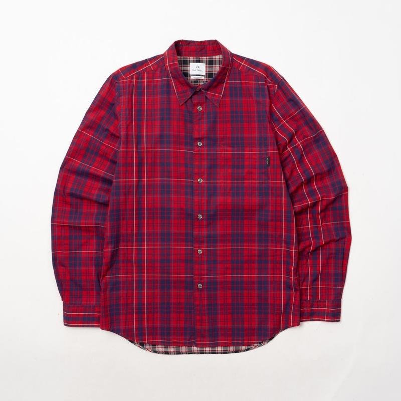 Homme Paul Smith Chemise Rouge Coton 38 / M / 46
