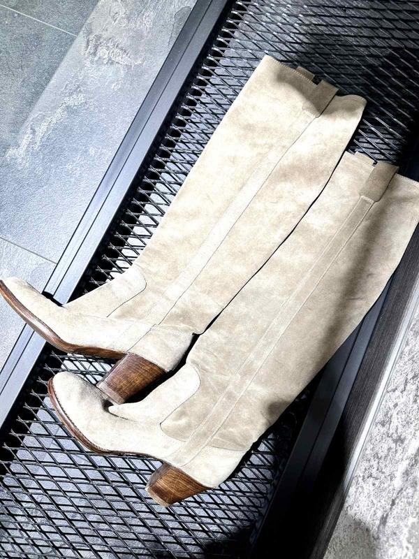 Women Christian Dior Boots Brown Suede 37