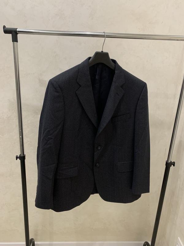 Мужской Marks & Spencer Пиджак Чёрный 44