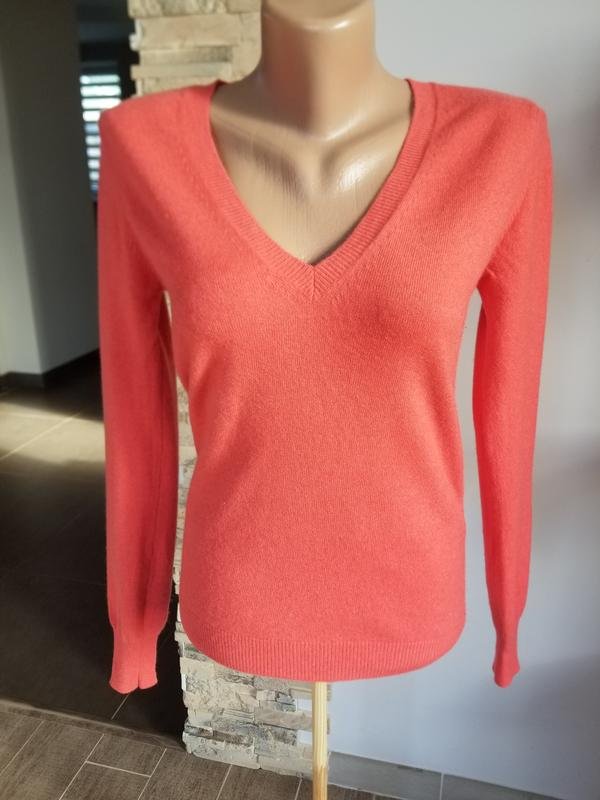 Donna Cruciani Maglione Corallo Cachemire 36 / S /