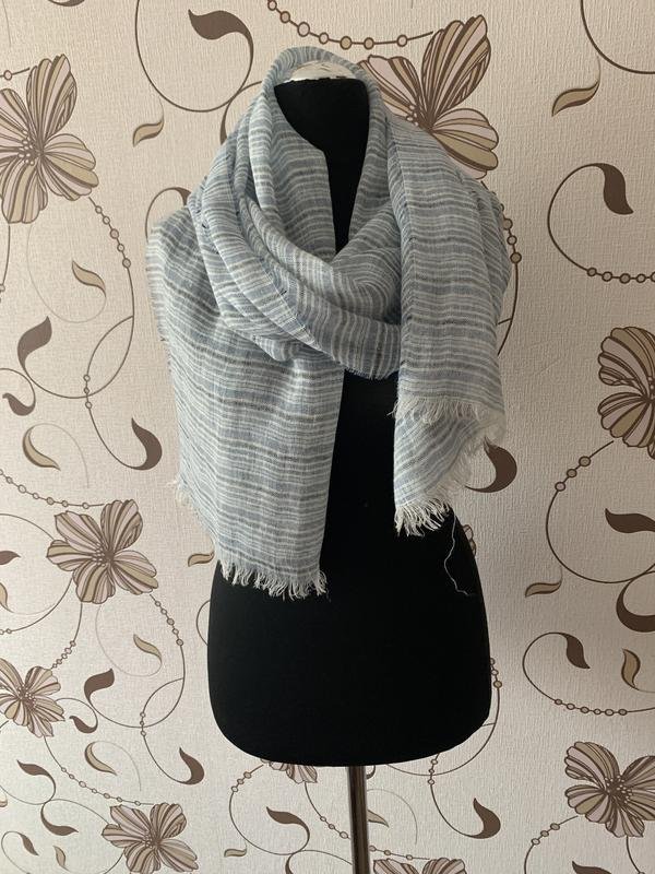 Женский Benvenuto Шарф Голубой Один размер