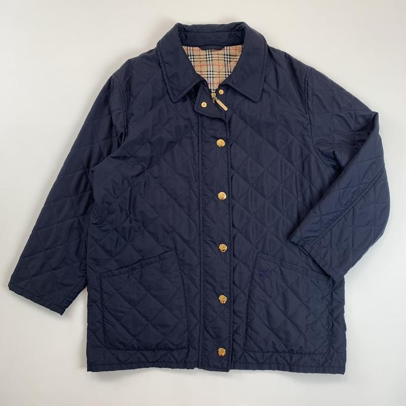 Women Burberry Jacket Navy 42 / XL / 50