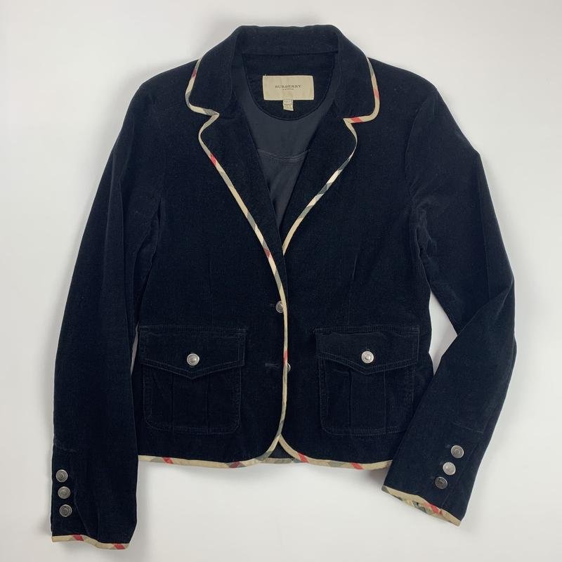 Women Burberry Blazer Black 38 / M / 46
