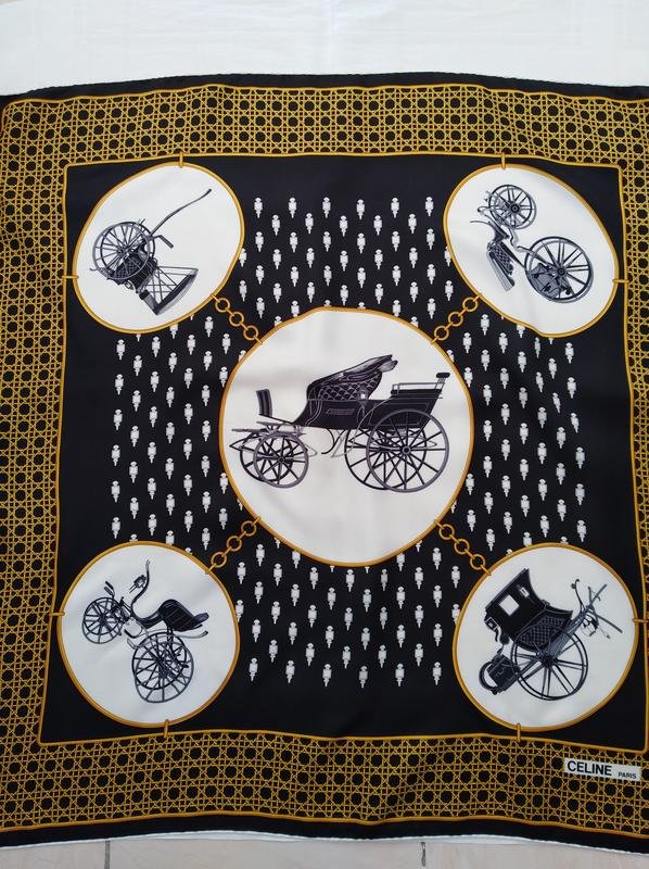 Женский Celine Шарф Разноцветный Один размер