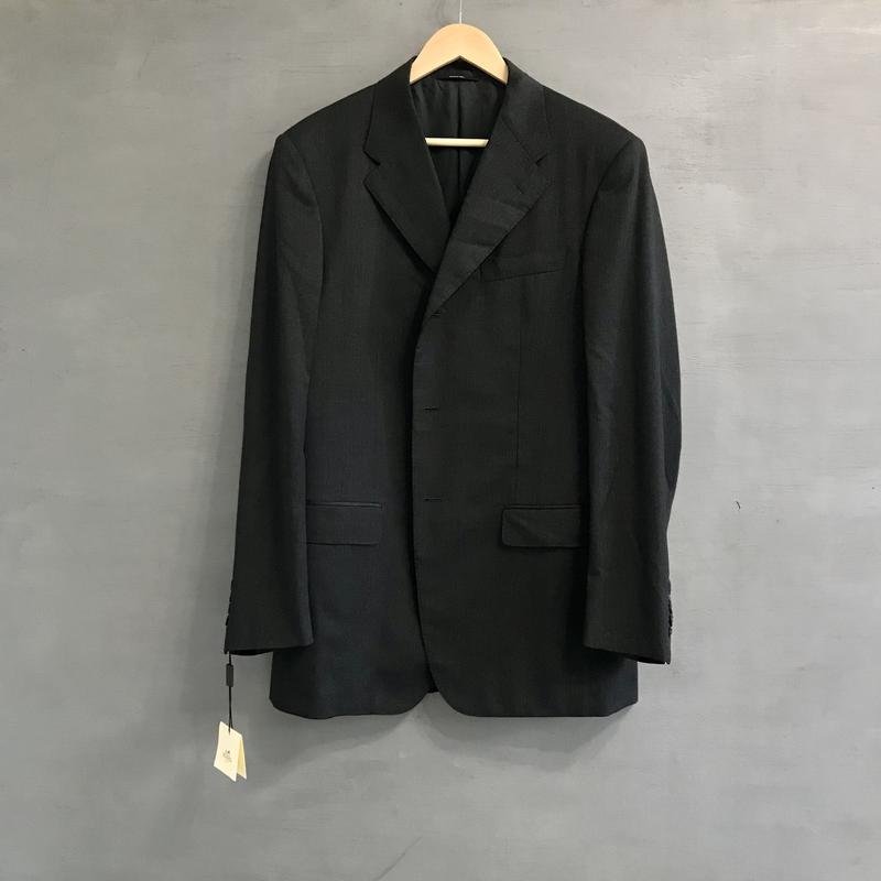 Мужской Hermes Костюм Серый Шерсть 40 /L / 48