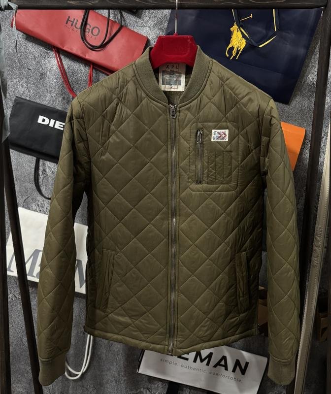 Men Ethnical Heritage Jacket Khaki Polyamide 36 /
