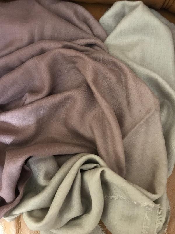 Women Ballin Scarf Lilac Wool