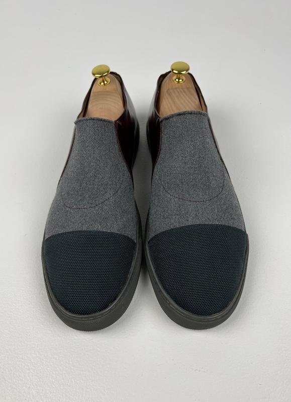 Men Dries Van Noten Slip-ons Multicolor Leather 45