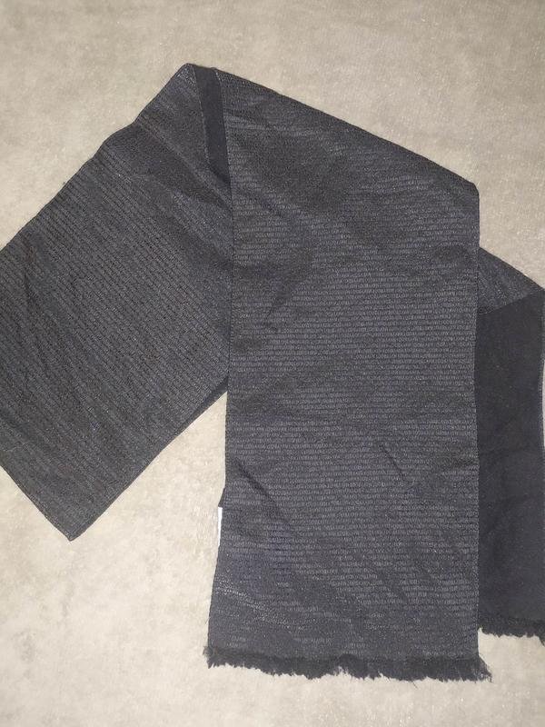 Men Navyboot Scarf Black One size