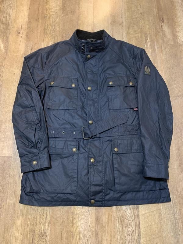 Мужская Belstaff Куртка Тёмно-синий 42 / XL / 50