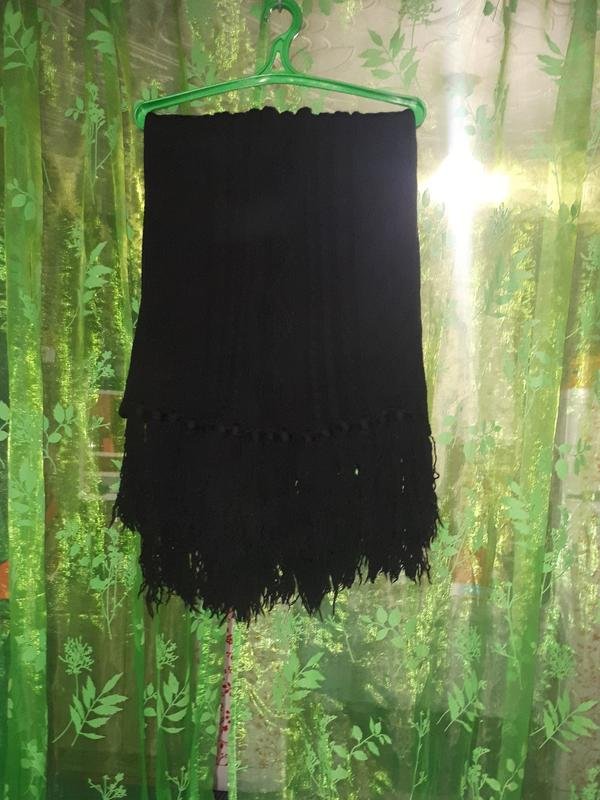 Unisex Dsquared² Sciarpa Nera Taglia Unica