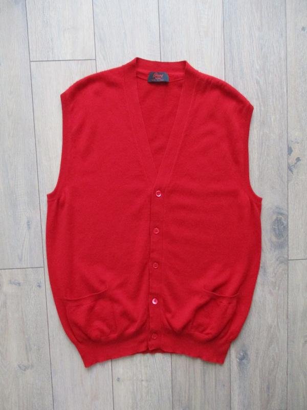 Herren Brioni Pullover Rot Kaschmir 42 / XL / 50