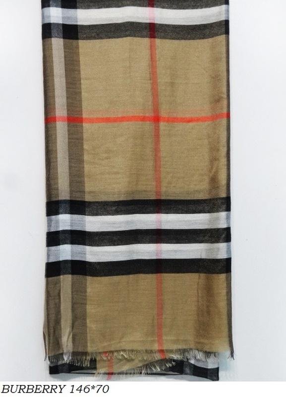 Women Burberry Scarf Brown One size