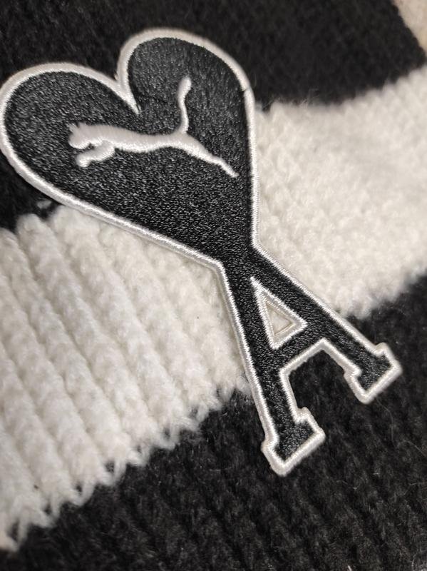 Унисекс AMI Шарф Чёрный