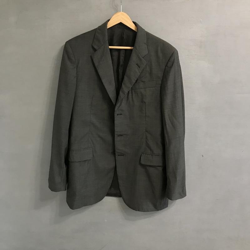 Herren Prada Anzug Grau Wolle 38 / M / 46