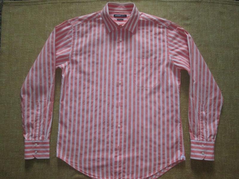 Uomo Navyboot Camicia Corallo Cotone 38 / M / 46