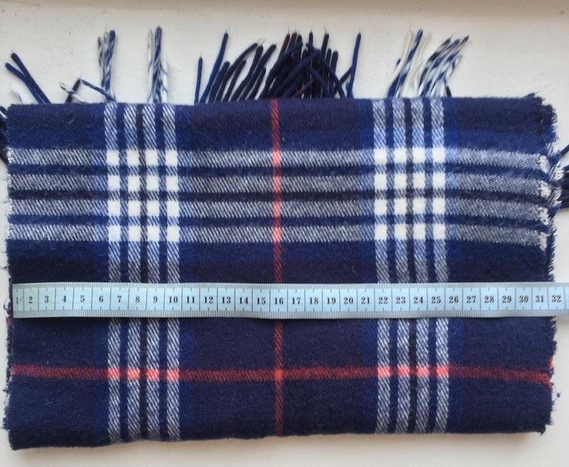 Мужской Burberry Шарф Тёмно-синий Один размер