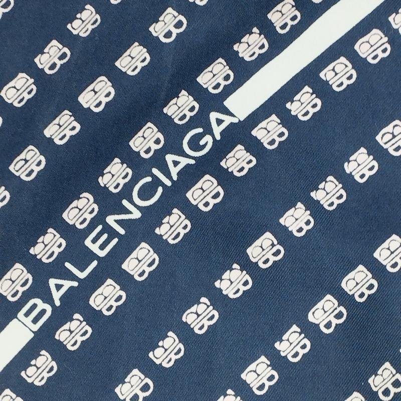 Unisex Balenciaga Scarf White Silk