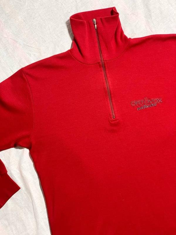 Damen Ortovox Pullover Rot Wolle 40 / L / 48