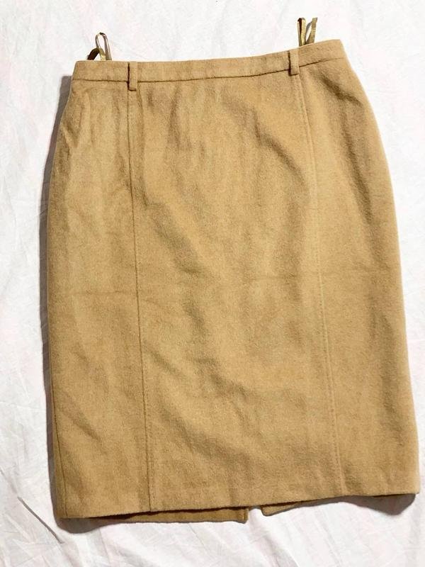 Damen Rock Braun Kaschmir 40 / L / 48