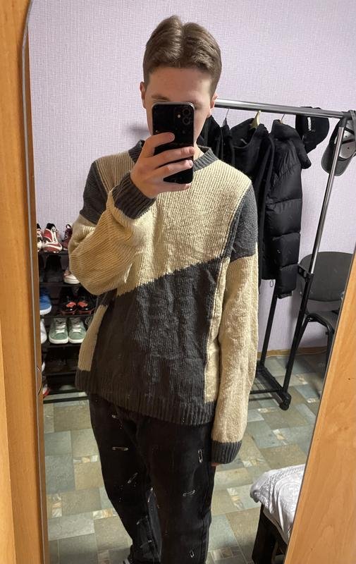 Мужской Balenciaga Свитер Серый 40 /L / 48