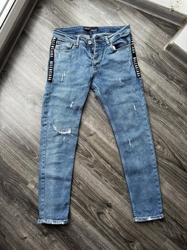 Men Balenciaga Jeans Navy Denim 30 / S / 44