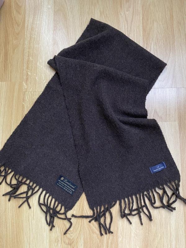 Мужской Daniel Hechter Шарф Коричневый Шерсть Один