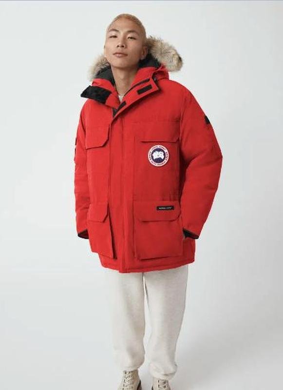 Uomo Canada Goose Parka Rosso 42 / XL / 50