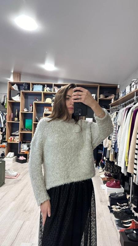 Женский Tibi Свитер Бежевый 34 / XS / 42