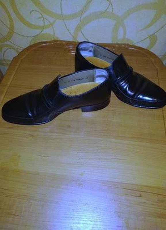 Homme Barker Chaussures Noir Cuir 42