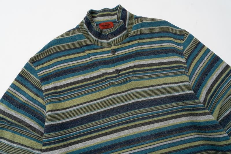 Men Missoni Sweater Green 40 /L / 48