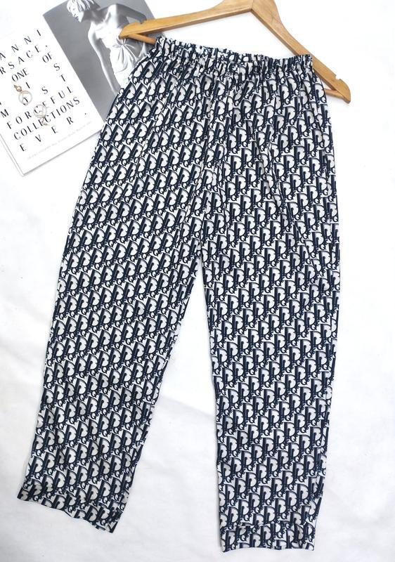 Women Christian Dior Pajama White Black 36 / S /