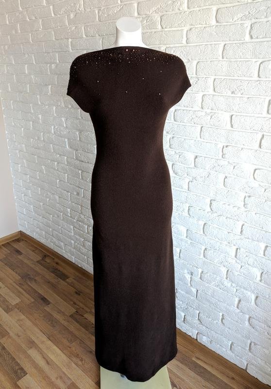 Damen Max Mara Kleid Braun Angora 38 / M / 46