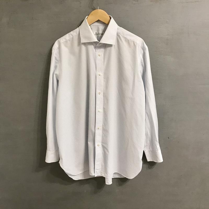 Мужской Luigi Borrelli Сорочка Белая Хлопок 44 /