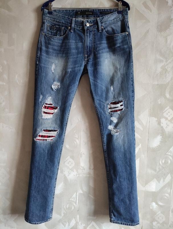 Мужские GUESS Джинсы Красный 31