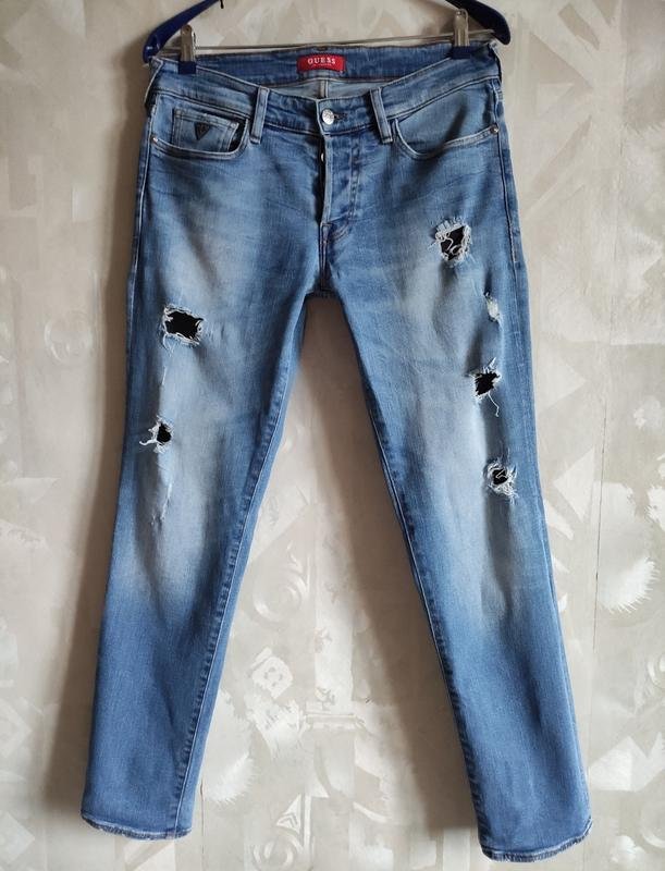 Мужские GUESS Джинсы Синие 31 / M / 44