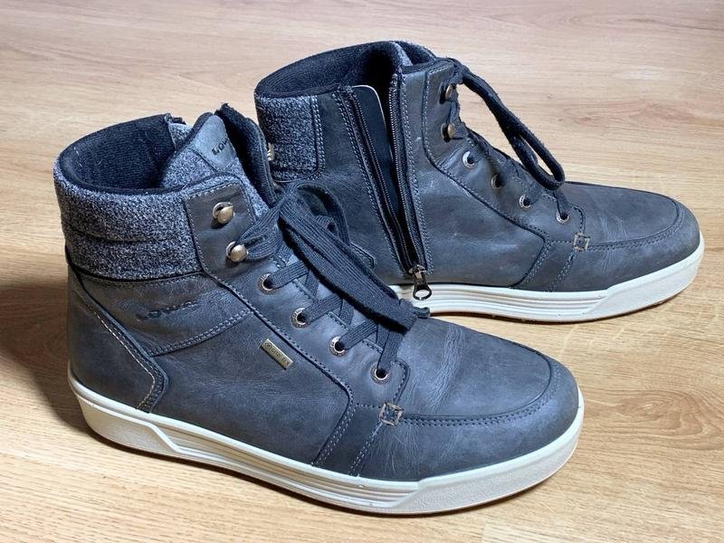 Men Lowa Boots Grey Leather 42