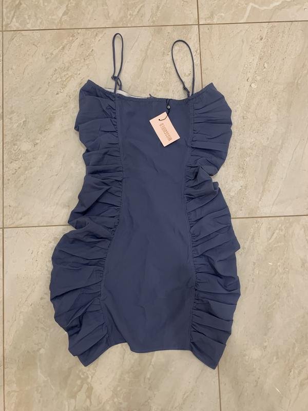 Femme Missguided Robe Bleu Marine 40