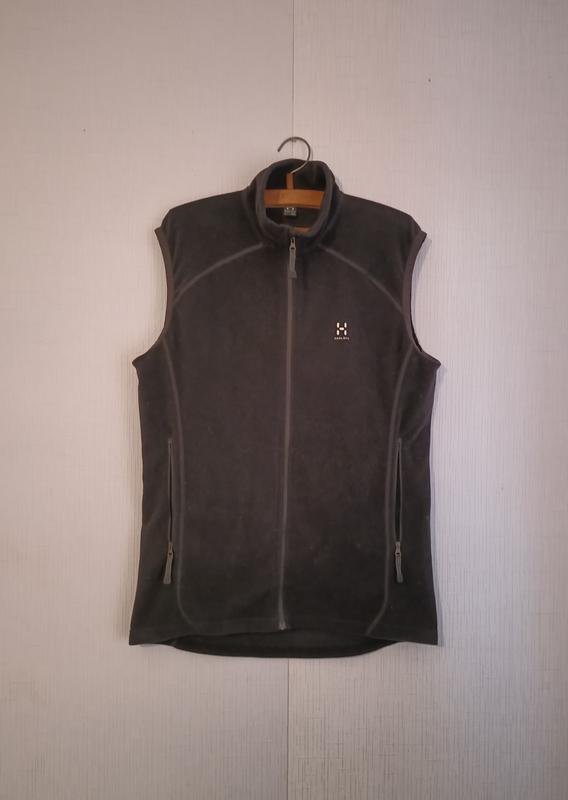 Homme Haglofs Gilet en Polaire Noir Polyester