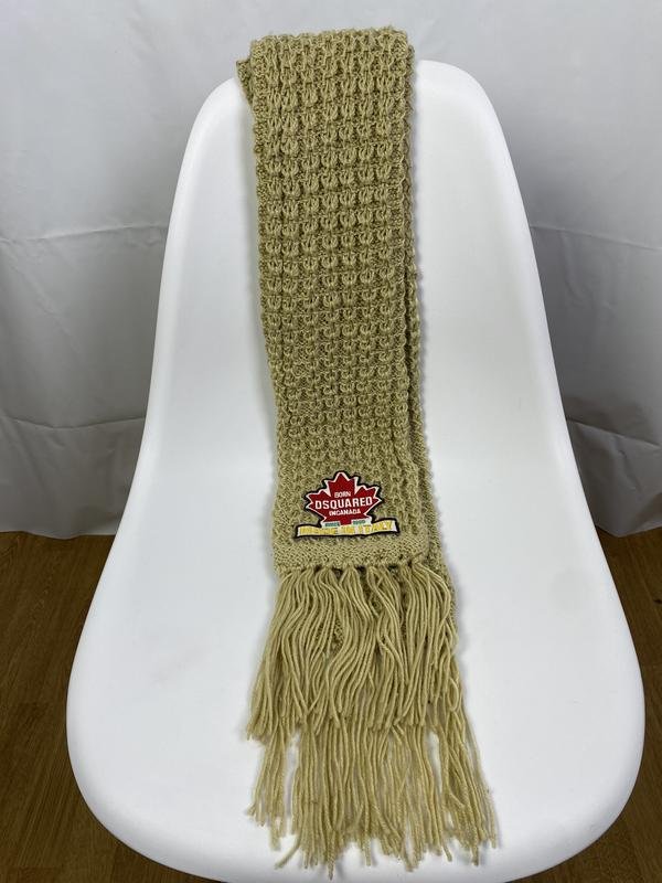 Sciarpa Dsquared² Beige Taglia Unica