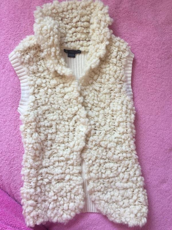 Женская Armani Exchange Жилет Белый 34 / XS / 42