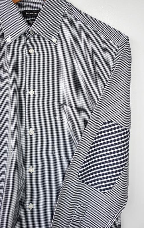 Мужской Benvenuto Сорочка Белая Хлопок 38 / M / 46