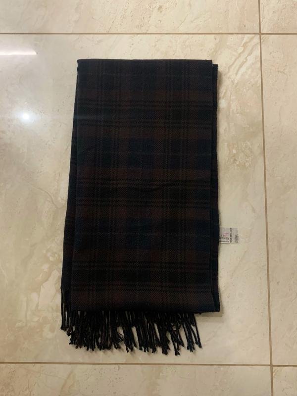 Unisex Uniqlo Schal Schwarz Wolle Einheitsgröße