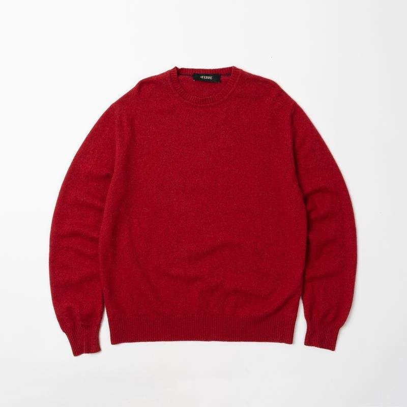 Herren Gianfranco Ferre Pullover Rot Kaschmir 44 /