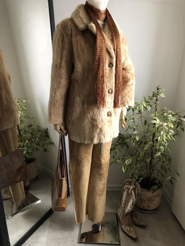 Femme Castelli Manteau Pêche Vison 36 / S / 44