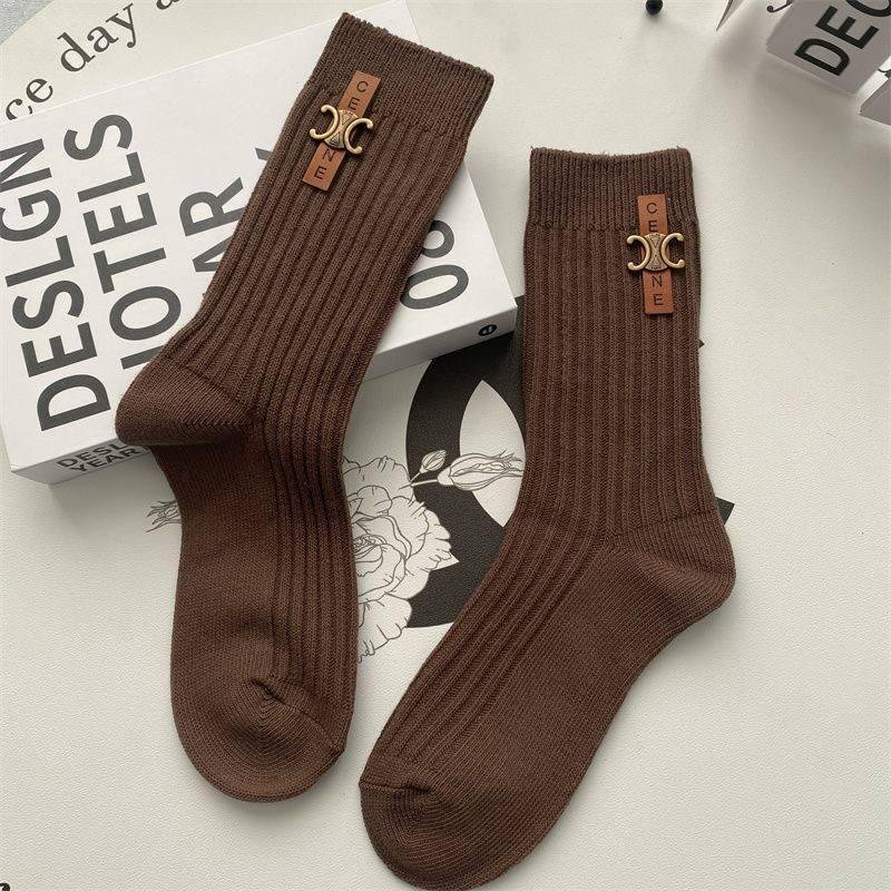 Women Celine Socks Multicolor Other