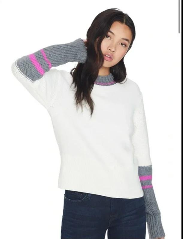 Femme Jason Wu Pull Gris Laine 36