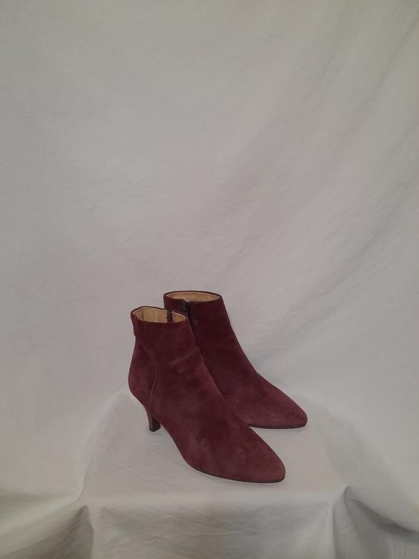 Damen Carvela Stiefel Burgunder Wildleder 37